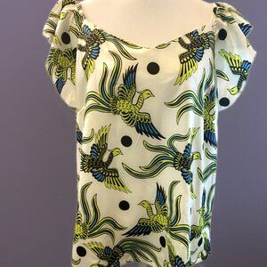 Kenzo paris phoenix with polka dot size L